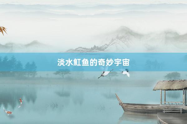 淡水魟鱼的奇妙宇宙